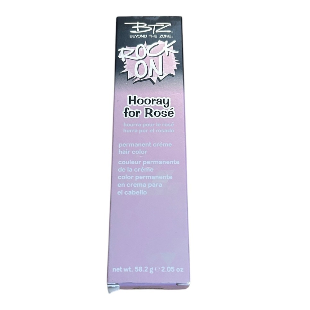 BTZ Beyond the Zone Rock On Hooray For Rose Permanent Creme Hair Color